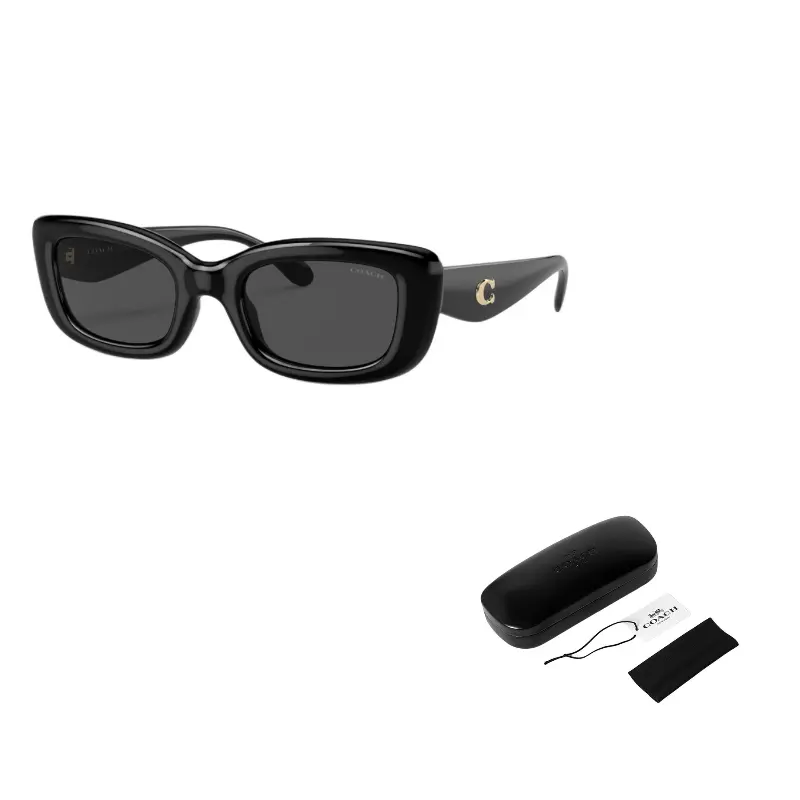 COACH Кошачий глаз солнцезащитные очки, Black
COACH Кошачий глаз солнцезащитные очки, Black