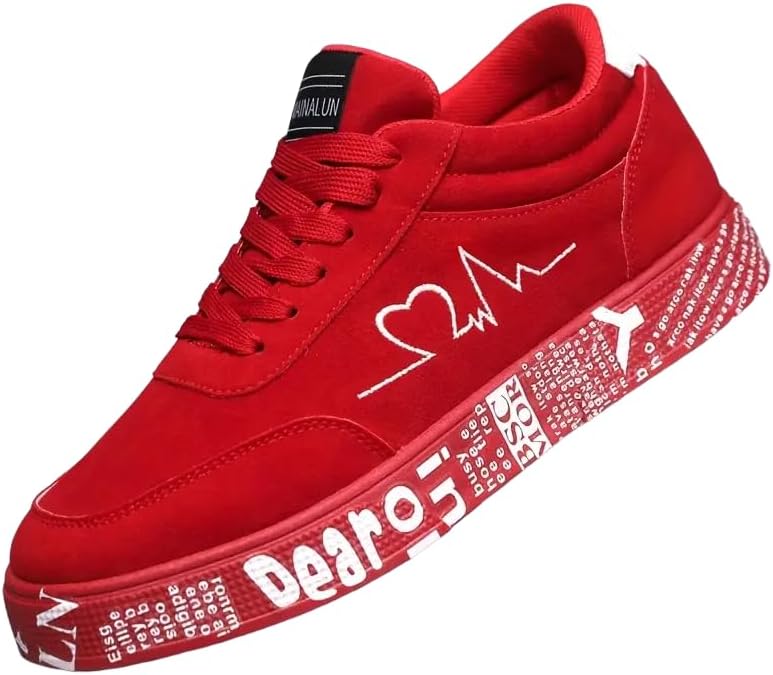 Кроссовки Clolinde Heart Music графический дизайн, красный
Кроссовки Clolinde Heart Music графический дизайн, красный