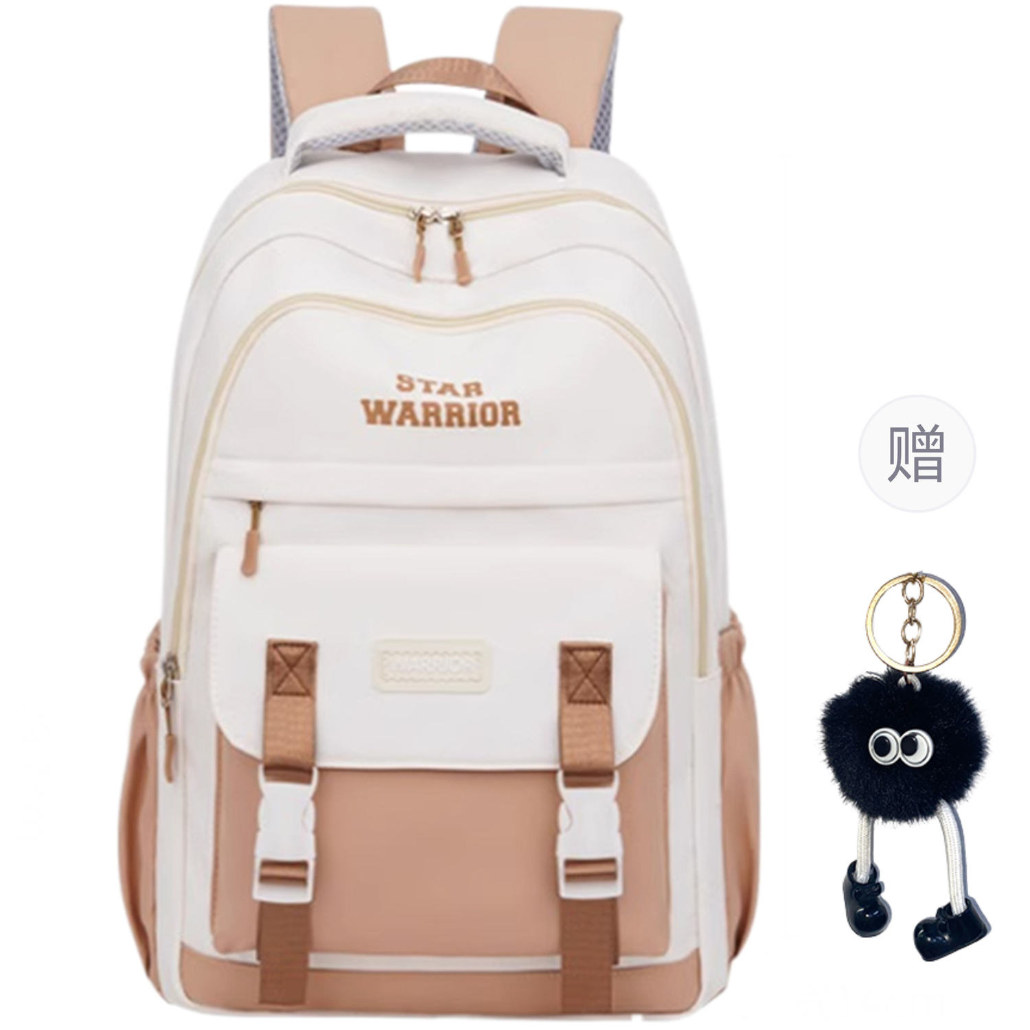 WARRIOR Рюкзак из водоотталкивающей ткани Unisex Beige
WARRIOR Рюкзак из водоотталкивающей ткани Unisex Beige