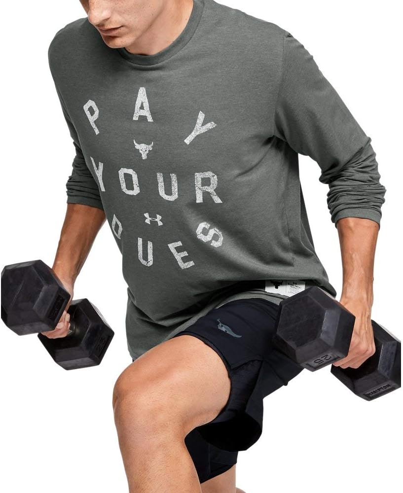 Футболка Under Armour Project Rock Pay Your Dues, Gray
Футболка Under Armour Project Rock Pay Your Dues, Gray