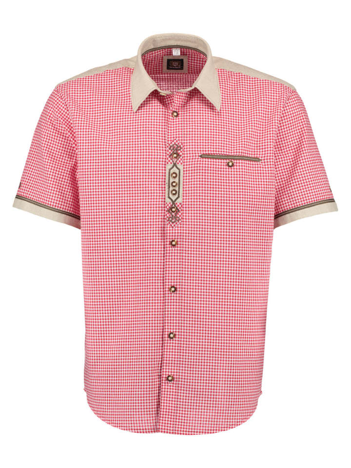 Традиционная рубашка Bakely средне-красного цвета OS-Trachten
Традиционная рубашка Bakely средне-красного цвета OS-Trachten