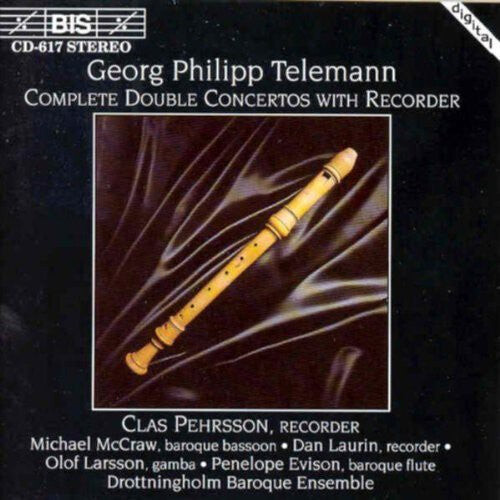 CD диск Telemann / Drottningholm Baroque Ensemble: Complete Concertos with Recorder 
CD диск Telemann / Drottningholm Baroque Ensemble: Complete Concertos with Recorder