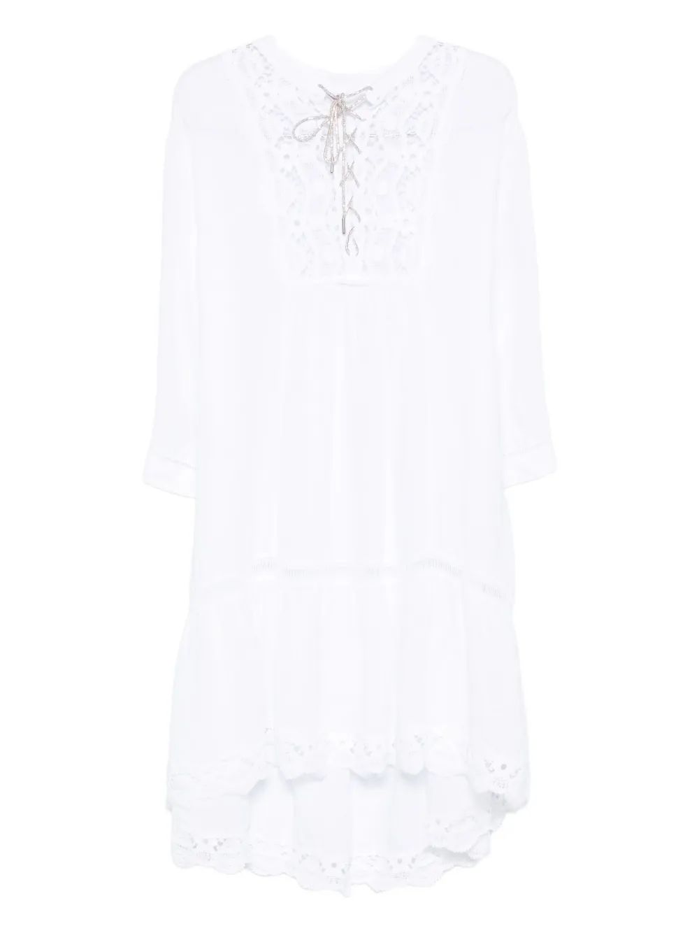 Льняное платье 120% Lino, белый
Льняное платье 120% Lino, белый