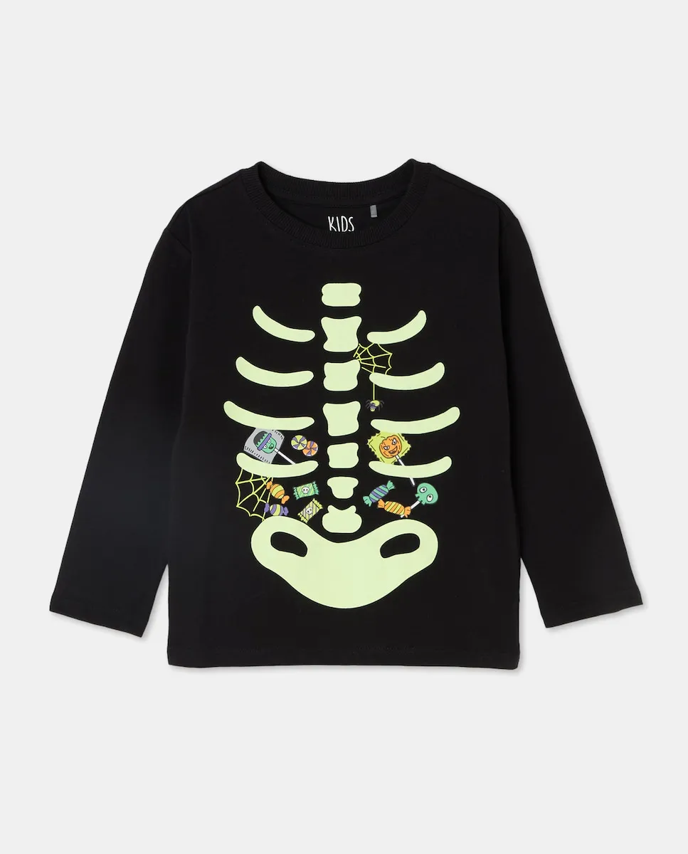 Детская детская футболка с длинным рукавом на Хэллоуин Kids El Corte Inglés, серый
Детская детская футболка с длинным рукавом на Хэллоуин Kids El Corte Inglés, серый