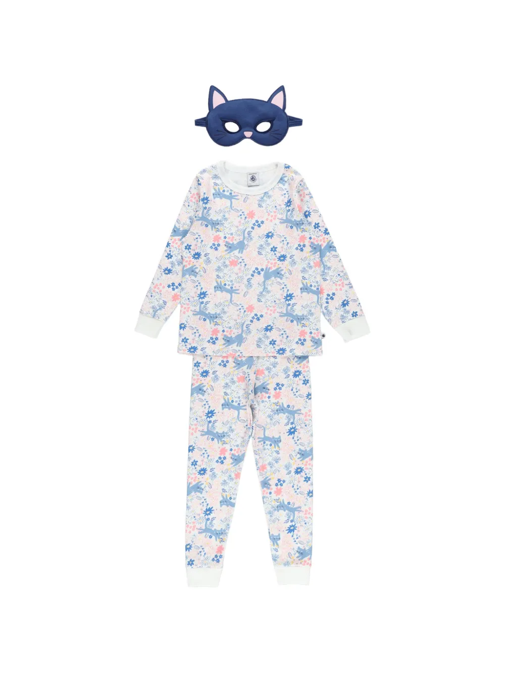 Пижама с цветочным принтом Mask (набор из трех предметов) Petit Bateau, белый
Пижама с цветочным принтом Mask (набор из трех предметов) Petit Bateau, белый