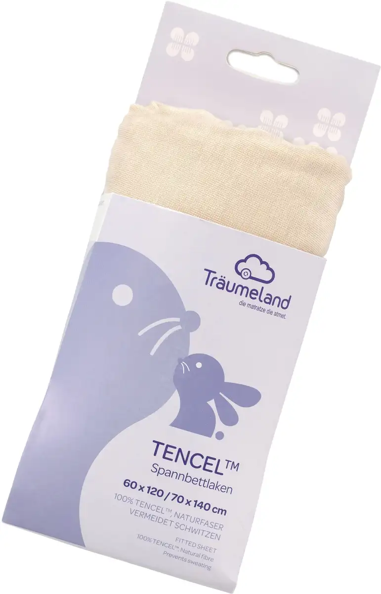 Простыня Träumeland "высококачественная простыня из Tencel", Tencel обеспечивает особенно сухую и здоровую среду для сна 70х140 см, 1 шт., бежевый
Простыня Träumeland "высококачественная простыня из Tencel", Tencel обеспечивает особенно сухую и здоровую среду для сна 70х140 см, 1 шт., бежевый