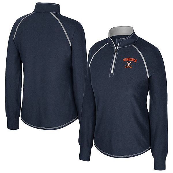 Женский топ navy Virginia Cavaliers Bikram raglan с четвертью молнией Colosseum
Женский топ navy Virginia Cavaliers Bikram raglan с четвертью молнией Colosseum