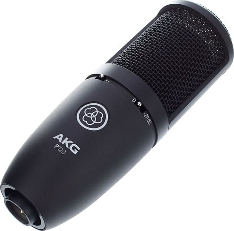 Конденсаторный микрофон AKG P120 General-Purpose Medium Diaphragm Cardioid Condenser Microphone
Конденсаторный микрофон AKG P120 General-Purpose Medium Diaphragm Cardioid Condenser Microphone
