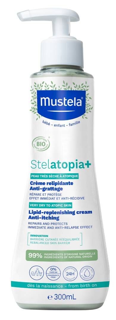 Крем для тела Mustela Stelatopia+, 300 мл
Крем для тела Mustela Stelatopia+, 300 мл