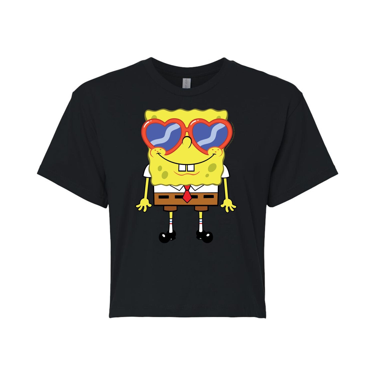 Детская футболка Nickelodeon SpongeBob SquarePants с сердечками и очками с графическим рисунком Licensed Character, черный
Детская футболка Nickelodeon SpongeBob SquarePants с сердечками и очками с графическим рисунком Licensed Character, черный