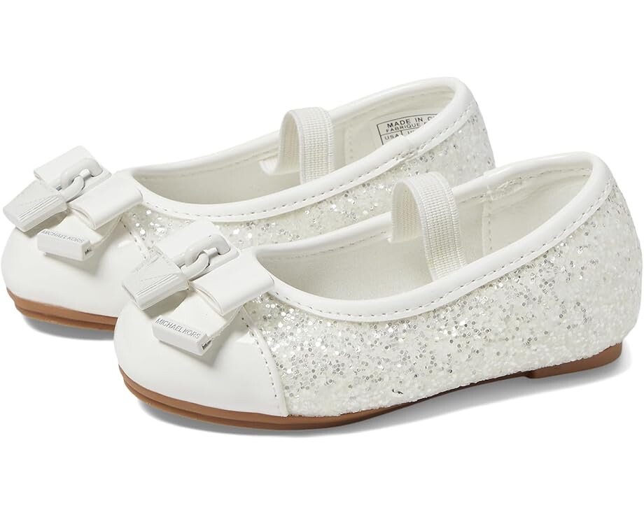 Туфли на плоской подошве MICHAEL Michael Kors Kids Kenya Lock, цвет White/Glitter
Туфли на плоской подошве MICHAEL Michael Kors Kids Kenya Lock, цвет White/Glitter