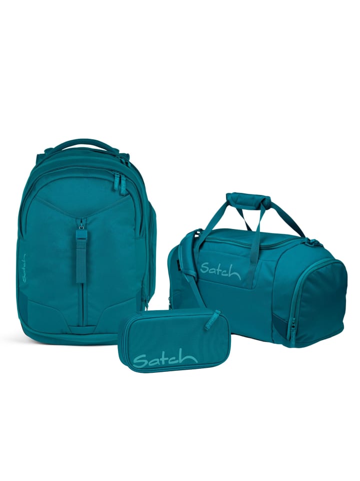 Satch Набор из 3 школьных рюкзаков MATCH Deep Petrol синего цвета
Satch Набор из 3 школьных рюкзаков MATCH Deep Petrol синего цвета