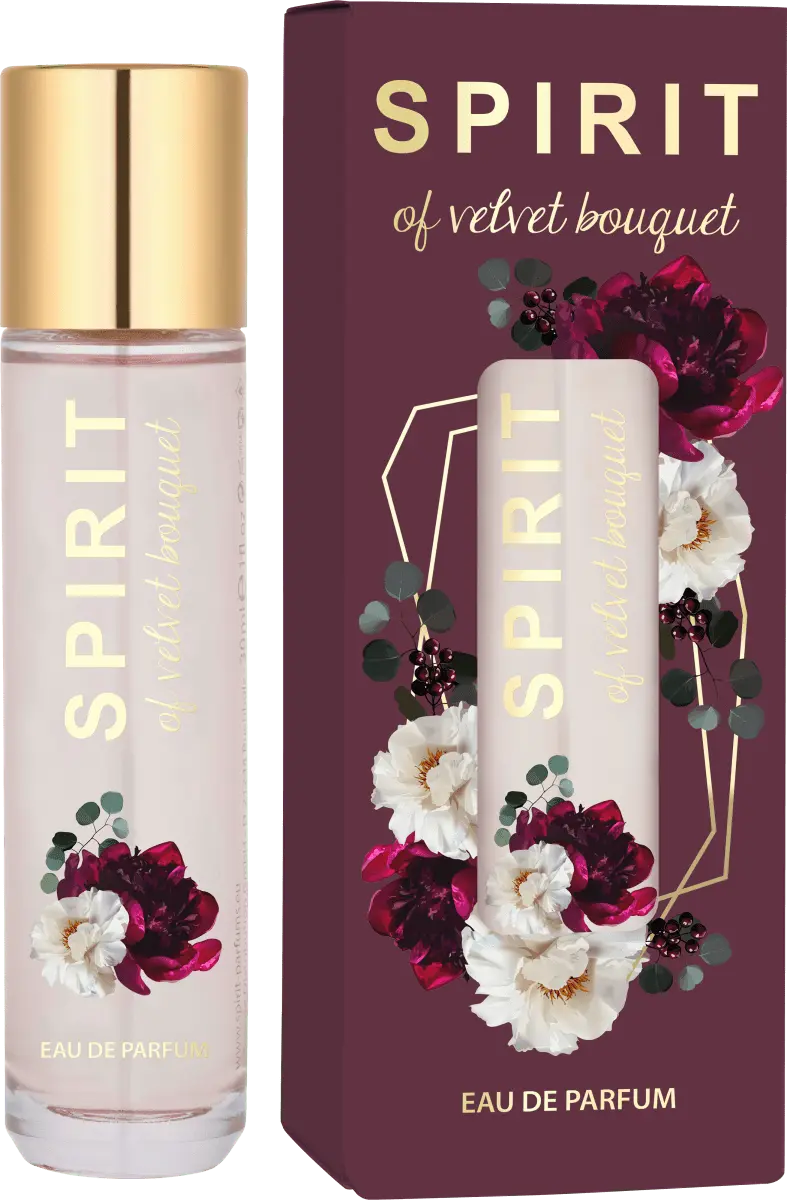 Бархатный букет Eau de Parfum 30 мл SPIRIT
Бархатный букет Eau de Parfum 30 мл SPIRIT