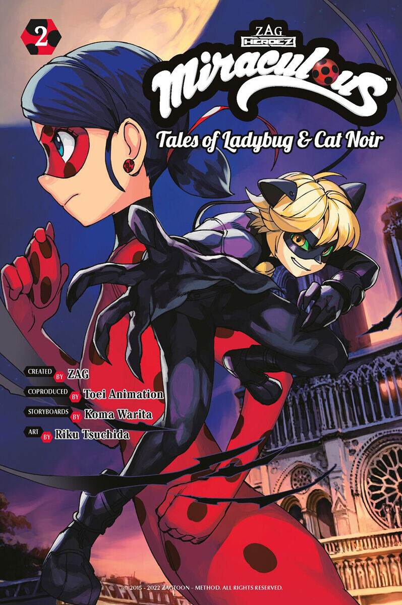 Манга Miraculous: Tales of Ladybug & Cat Noir Manga Volume 2
Манга Miraculous: Tales of Ladybug & Cat Noir Manga Volume 2