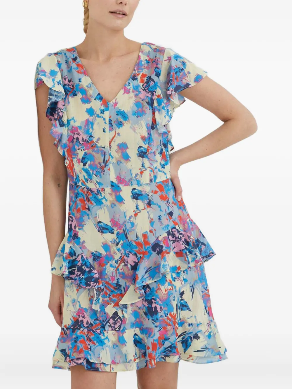 Ярусное платье с оборками Day Birger Et Mikkelsen, синий
Ярусное платье с оборками Day Birger Et Mikkelsen, синий