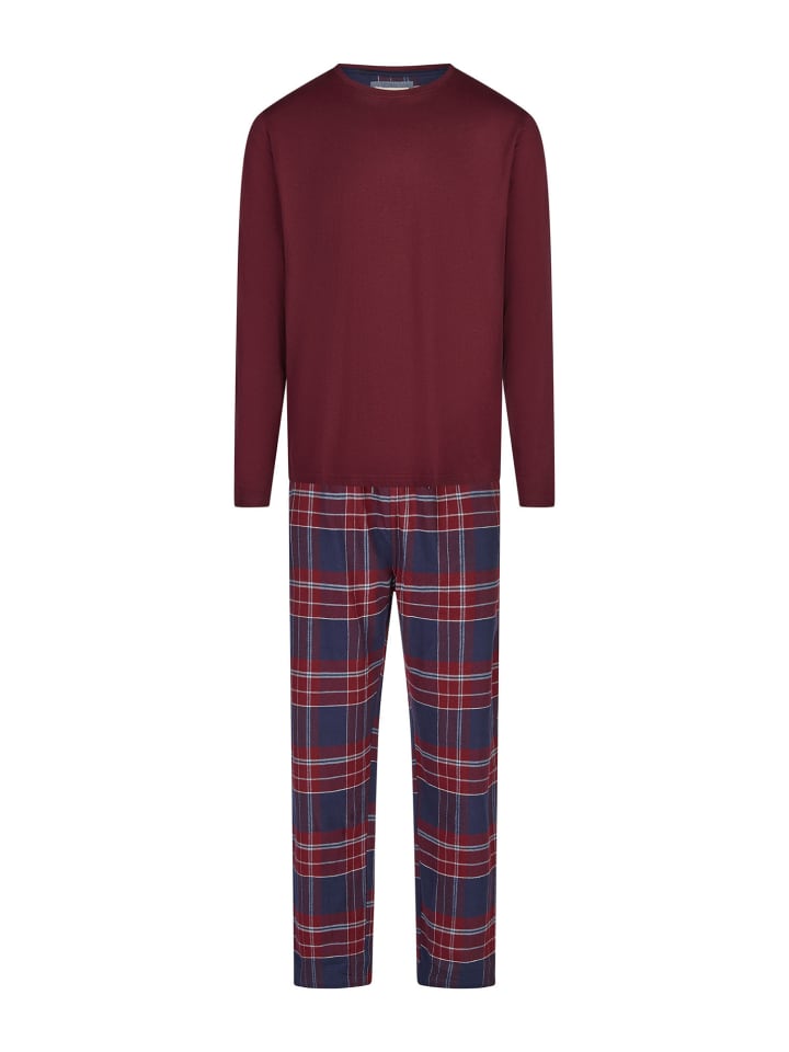 Phil & Co. Berlin Фланелевая пижама темно-синего/бордового цвета
Phil & Co. Berlin Фланелевая пижама темно-синего/бордового цвета