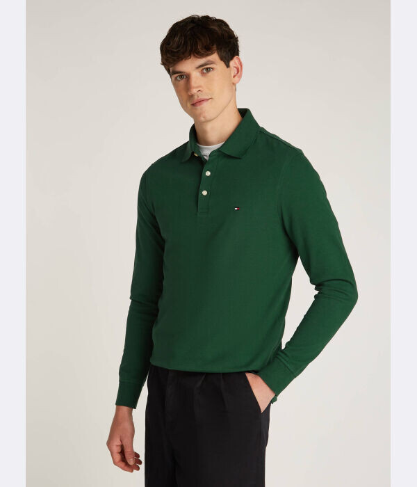 Поло мужское Tommy Hilfiger 1985 с длинным рукавом, зеленый
Поло мужское Tommy Hilfiger 1985 с длинным рукавом, зеленый