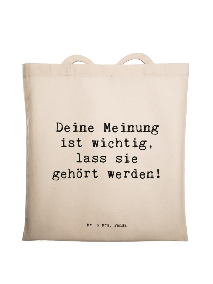 Mr. & Mrs. Panda Сумка с надписью "Смелость отстаивать свое мнение..." кремового цвета
Mr. & Mrs. Panda Сумка с надписью "Смелость отстаивать свое мнение..." кремового цвета