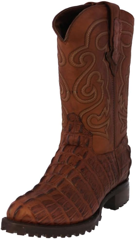 Мужские байкерские ботинки Cowboy из коньячной кожи с принтом из кожи крокодила и округлым носком Cowboy Professional, Cognac
Мужские байкерские ботинки Cowboy из коньячной кожи с принтом из кожи крокодила и округлым носком Cowboy Professional, Cognac