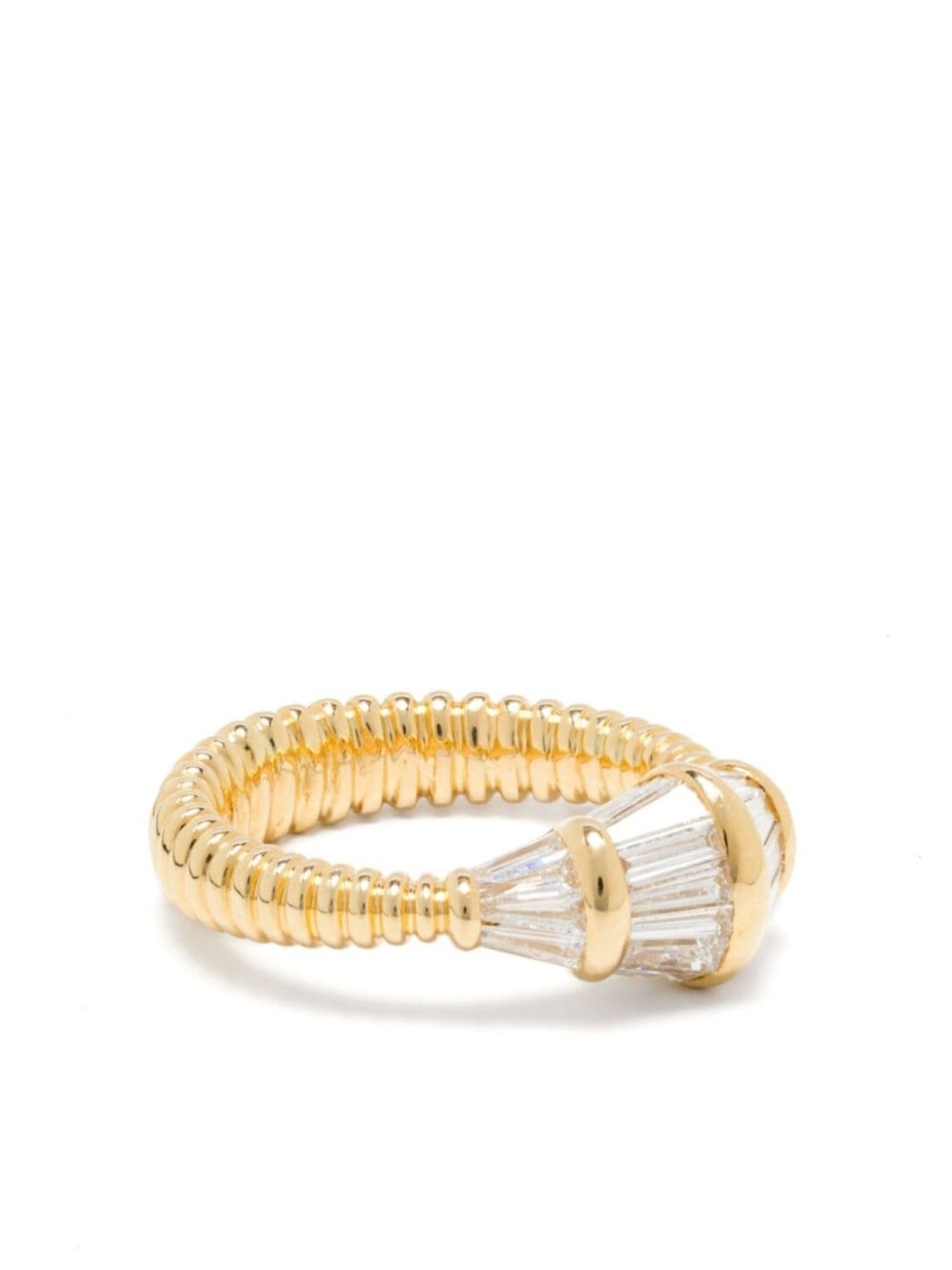 Кольцо из желтого золота с бриллиантами Nikos Koulis, золотой