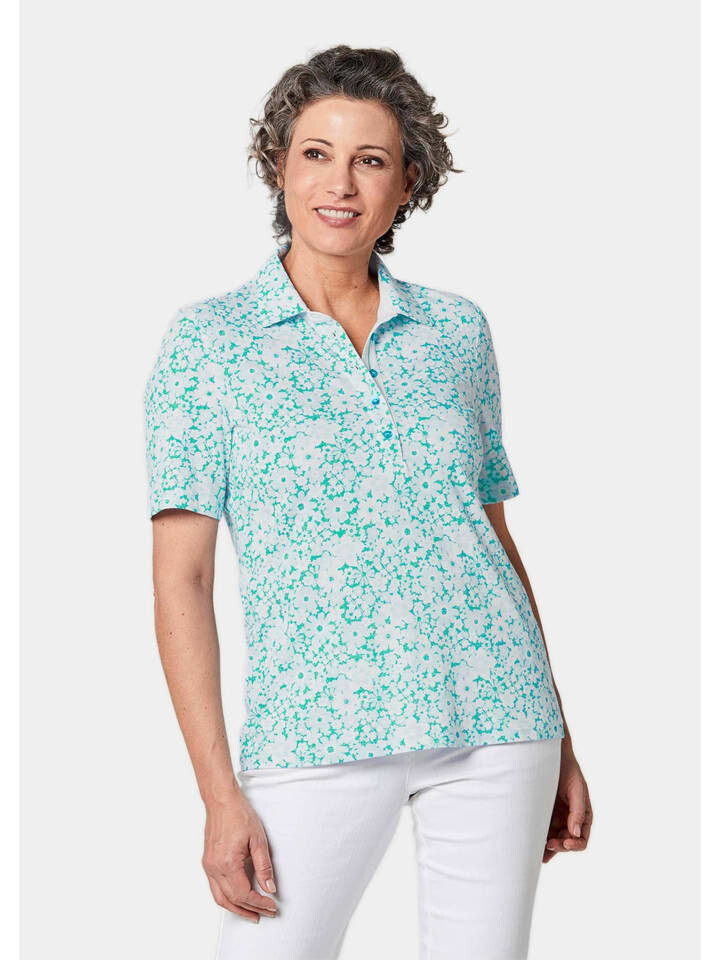 Поло GOLDNER Druck, цвет jadegrün/weiß
Поло GOLDNER Druck, цвет jadegrün/weiß