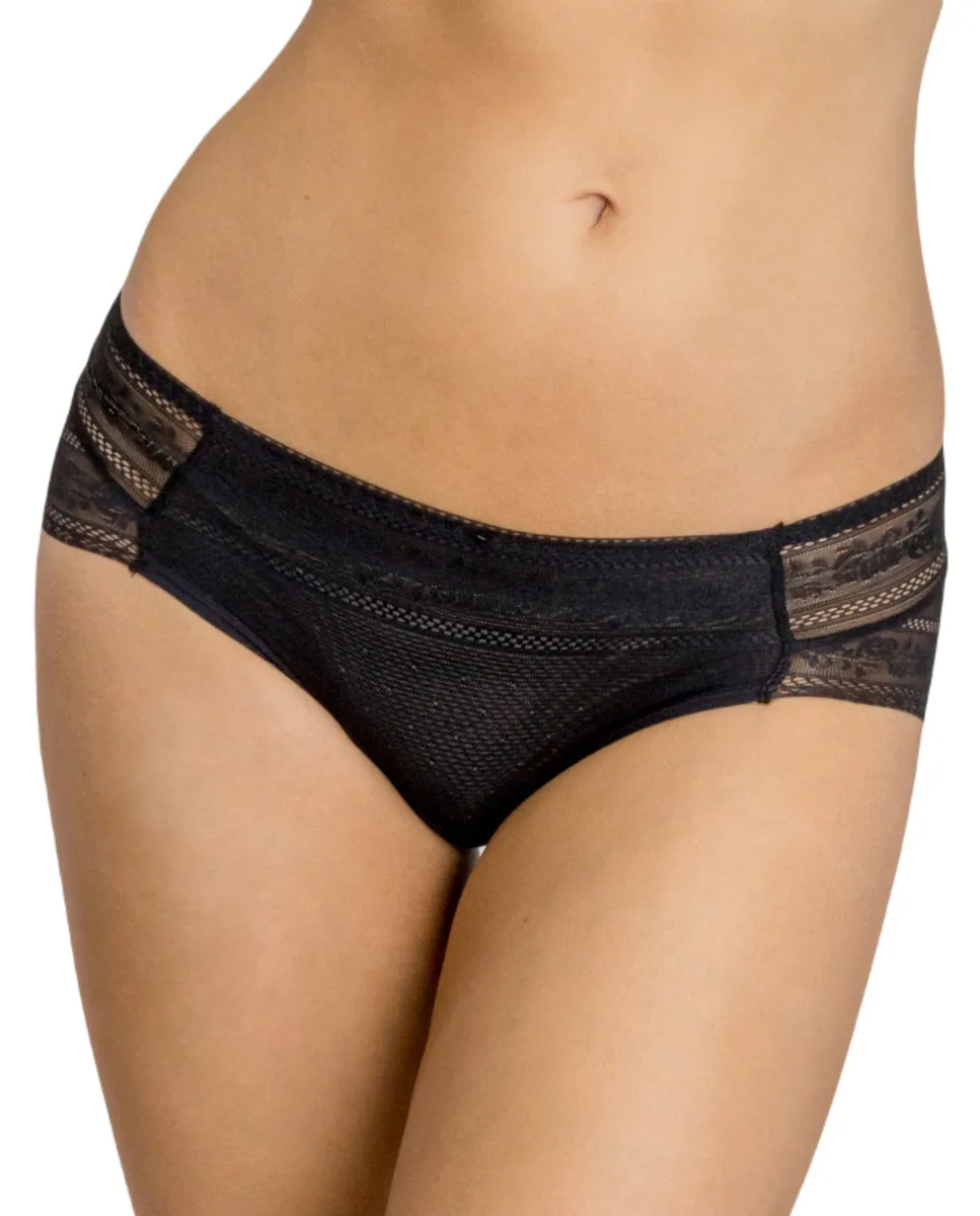 Упаковка из 2 трусиков с кружевом и без следов Gisela, чёрный
Упаковка из 2 трусиков с кружевом и без следов Gisela, чёрный