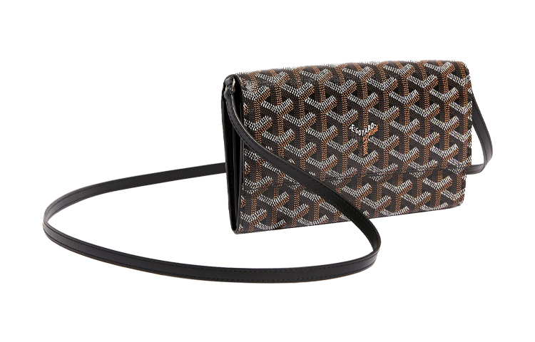 GOYARD Сумка через плечо Варенн из холста с кожаными деталями женская черная
GOYARD Сумка через плечо Варенн из холста с кожаными деталями женская черная