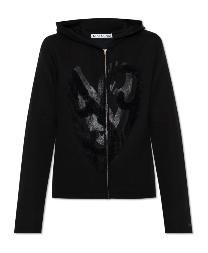 Толстовка с капюшоном Acne Studios, черный
Толстовка с капюшоном Acne Studios, черный