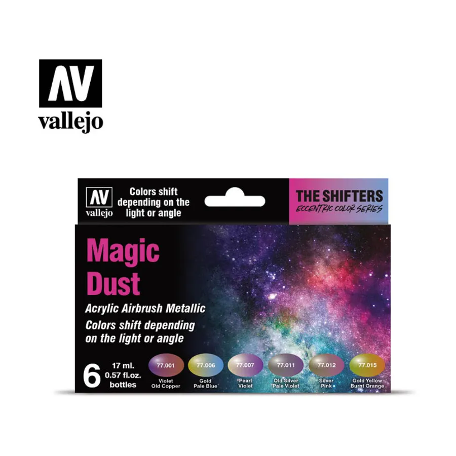Набор Colorshift — Волшебная пыль, Paint Sets (Vallejo)
Набор Colorshift — Волшебная пыль, Paint Sets (Vallejo)