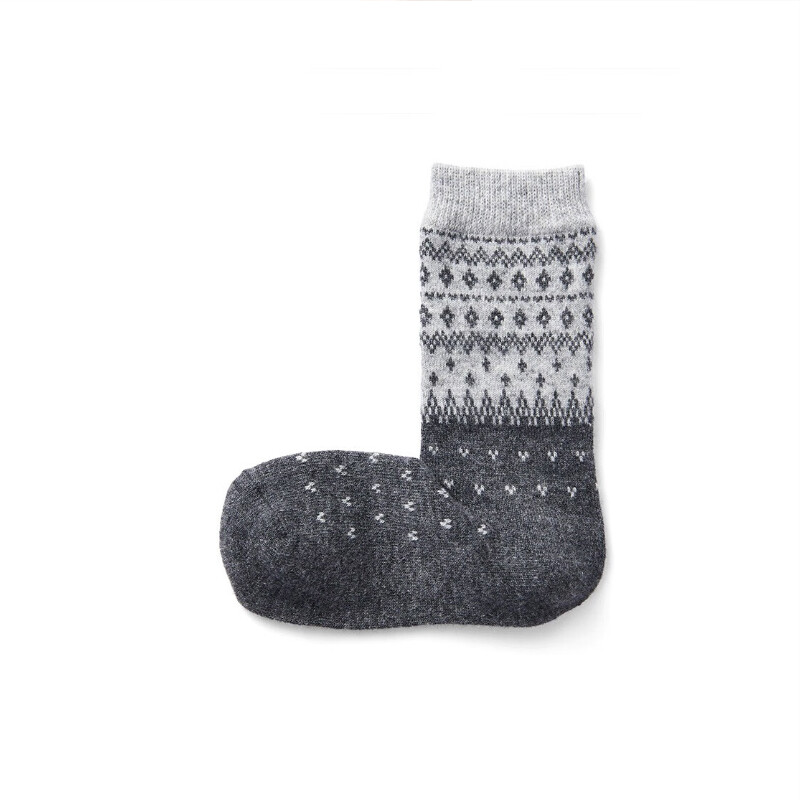 Носки Muji со смешанным узором, серый
Носки Muji со смешанным узором, серый