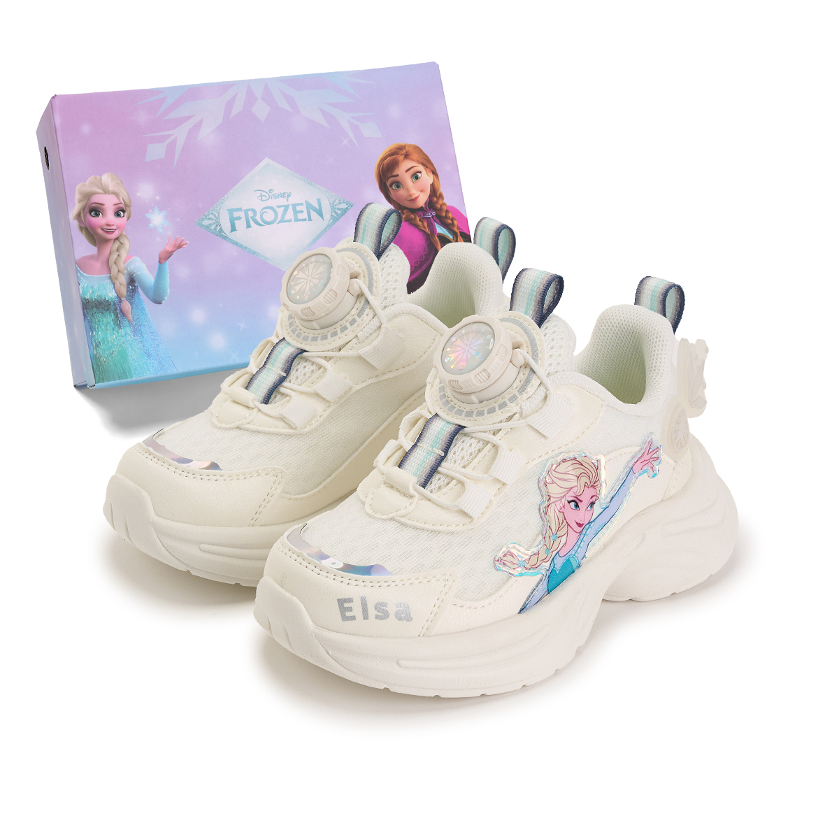 Кроссовки серии Frozen Series с противоскользящей подошвой, амортизирующие, устойчивые к истиранию, дышащие, повседневные, с низким верхом, для детей Disney, белый
Кроссовки серии Frozen Series с противоскользящей подошвой, амортизирующие, устойчивые к истиранию, дышащие, повседневные, с низким верхом, для детей Disney, белый