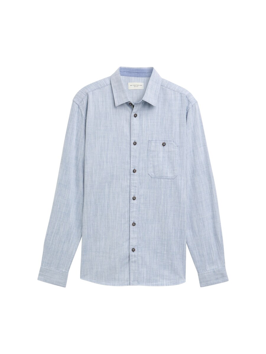 Рубашка на пуговицах классического кроя TOM TAILOR, White
Рубашка на пуговицах классического кроя TOM TAILOR, White