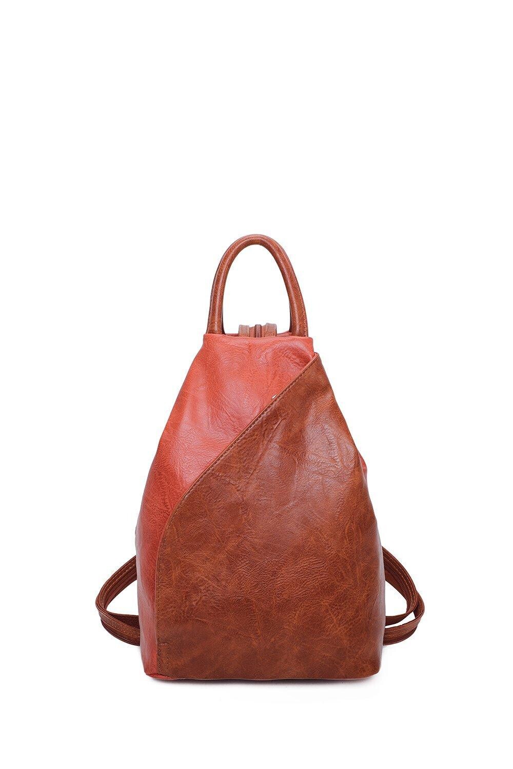 Рюкзак-трансформер Tira из искусственной кожи Fontanella Fashion, оранжевый
Рюкзак-трансформер Tira из искусственной кожи Fontanella Fashion, оранжевый