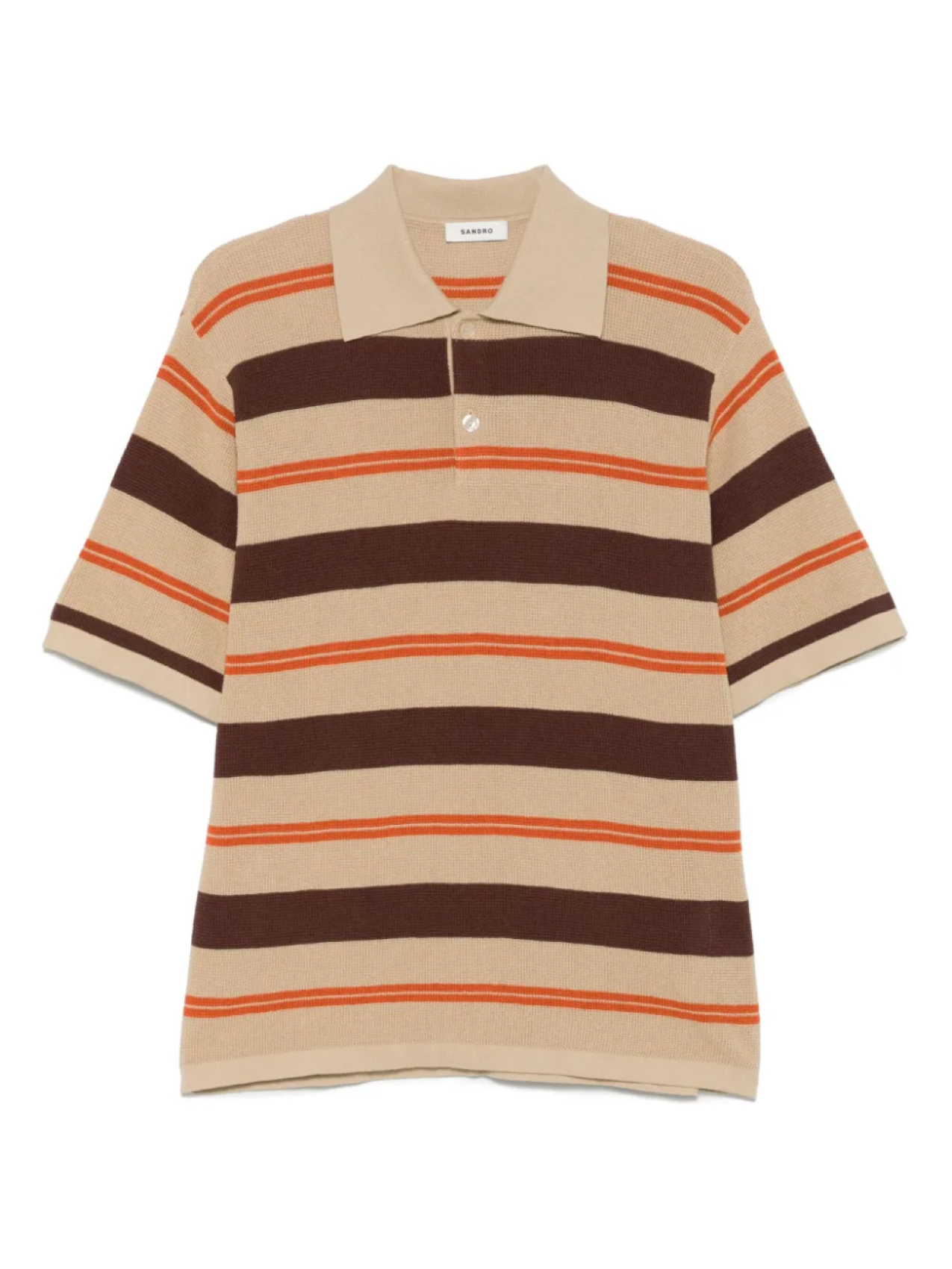 Полосатая рубашка поло SANDRO, нейтральный
Полосатая рубашка поло SANDRO, нейтральный