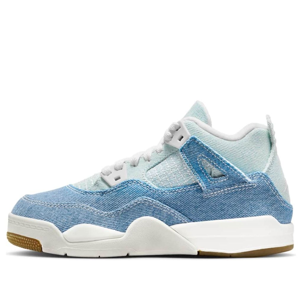 Кроссовки (PS) Air Jordan 4 Retro 'Denim Worn Blue'
Кроссовки (PS) Air Jordan 4 Retro 'Denim Worn Blue'
