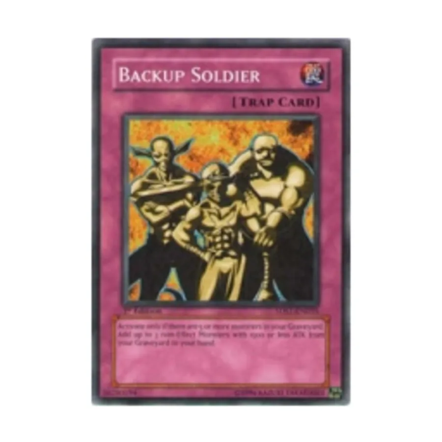 CCG Солдат резервного копирования (Обычный), Yu-Gi-Oh - Structure Deck - Yu-Gi-Oh! 5D's 1 - Singles
CCG Солдат резервного копирования (Обычный), Yu-Gi-Oh - Structure Deck - Yu-Gi-Oh! 5D's 1 - Singles