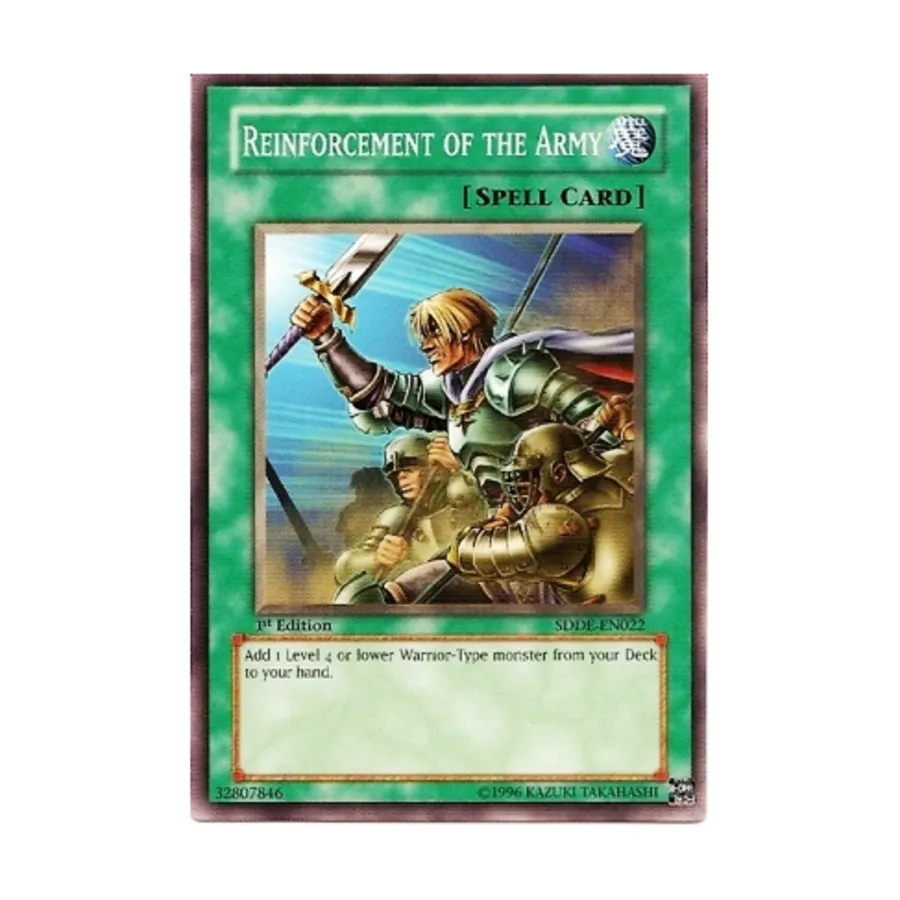 CCG Подкрепление армии (обычное), Yu-Gi-Oh - Structure Deck - Dark Emperor - Singles
CCG Подкрепление армии (обычное), Yu-Gi-Oh - Structure Deck - Dark Emperor - Singles