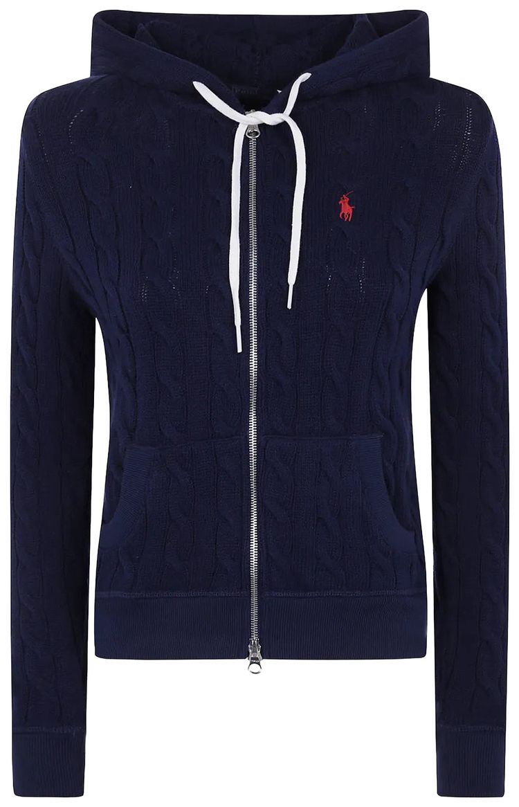 Толстовка с длинными рукавами и застежкой-молнией Polo Ralph Lauren, темно-синяя
Толстовка с длинными рукавами и застежкой-молнией Polo Ralph Lauren, темно-синяя