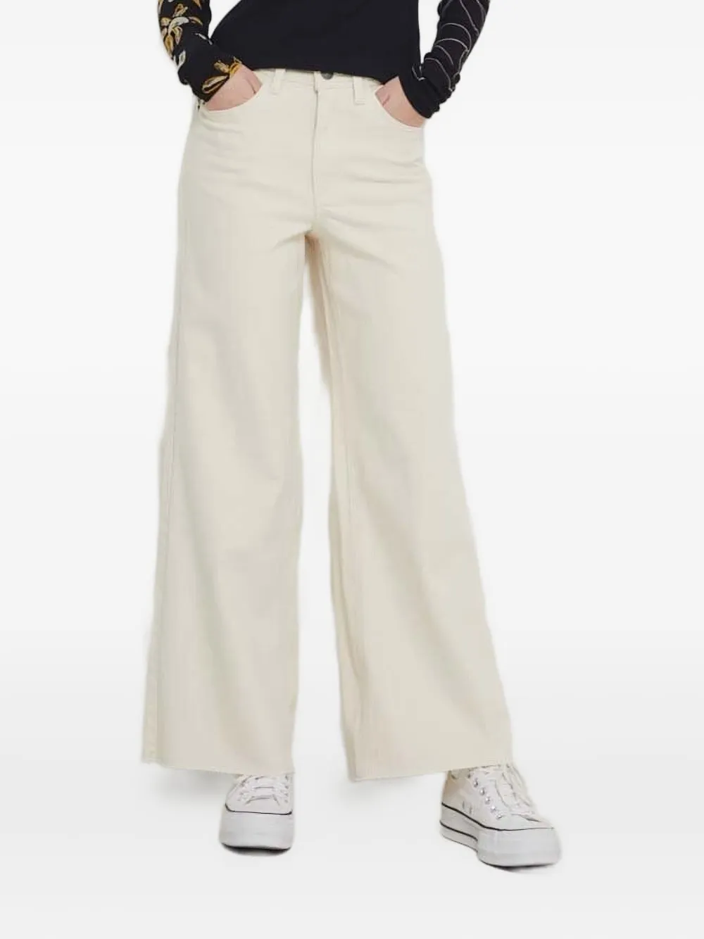 Джинсы с вышитым логотипом Desigual, нейтральный
Джинсы с вышитым логотипом Desigual, нейтральный