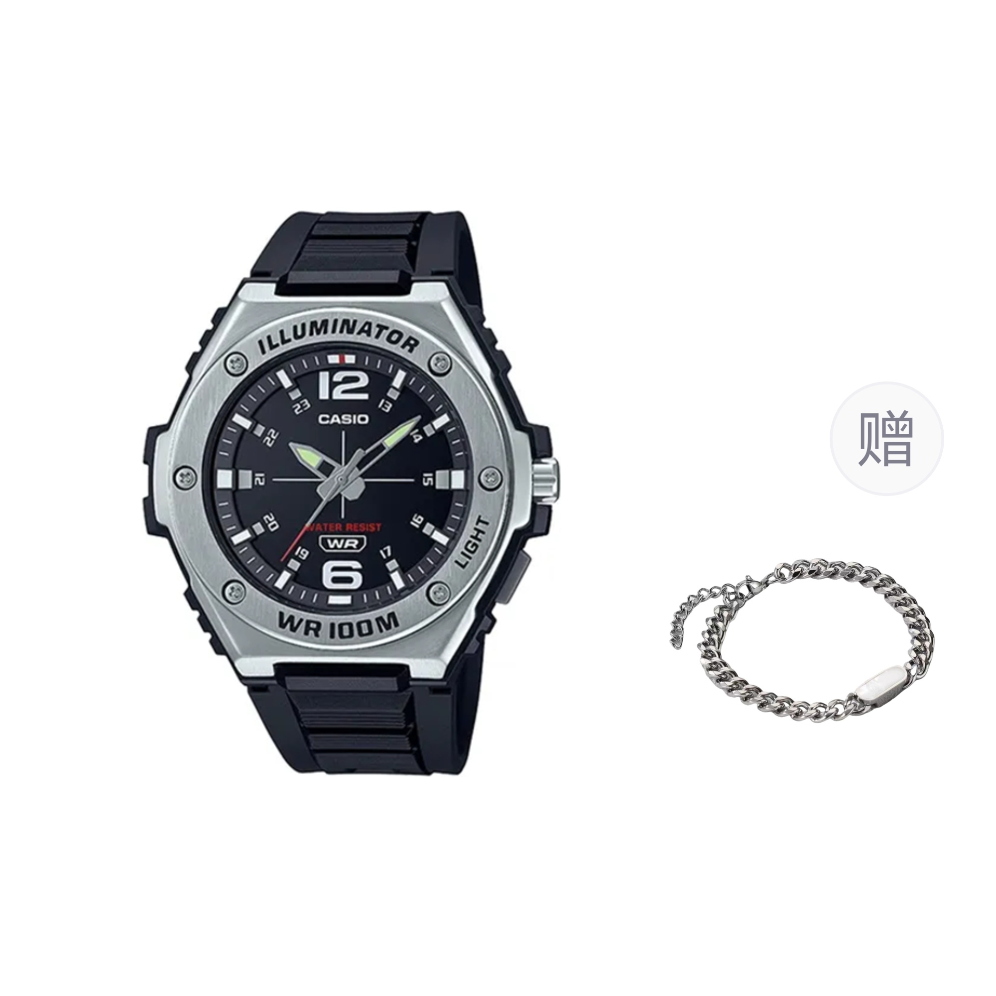 CASIO Часы Men 50.6mm Black Watch, Black
CASIO Часы Men 50.6mm Black Watch, Black