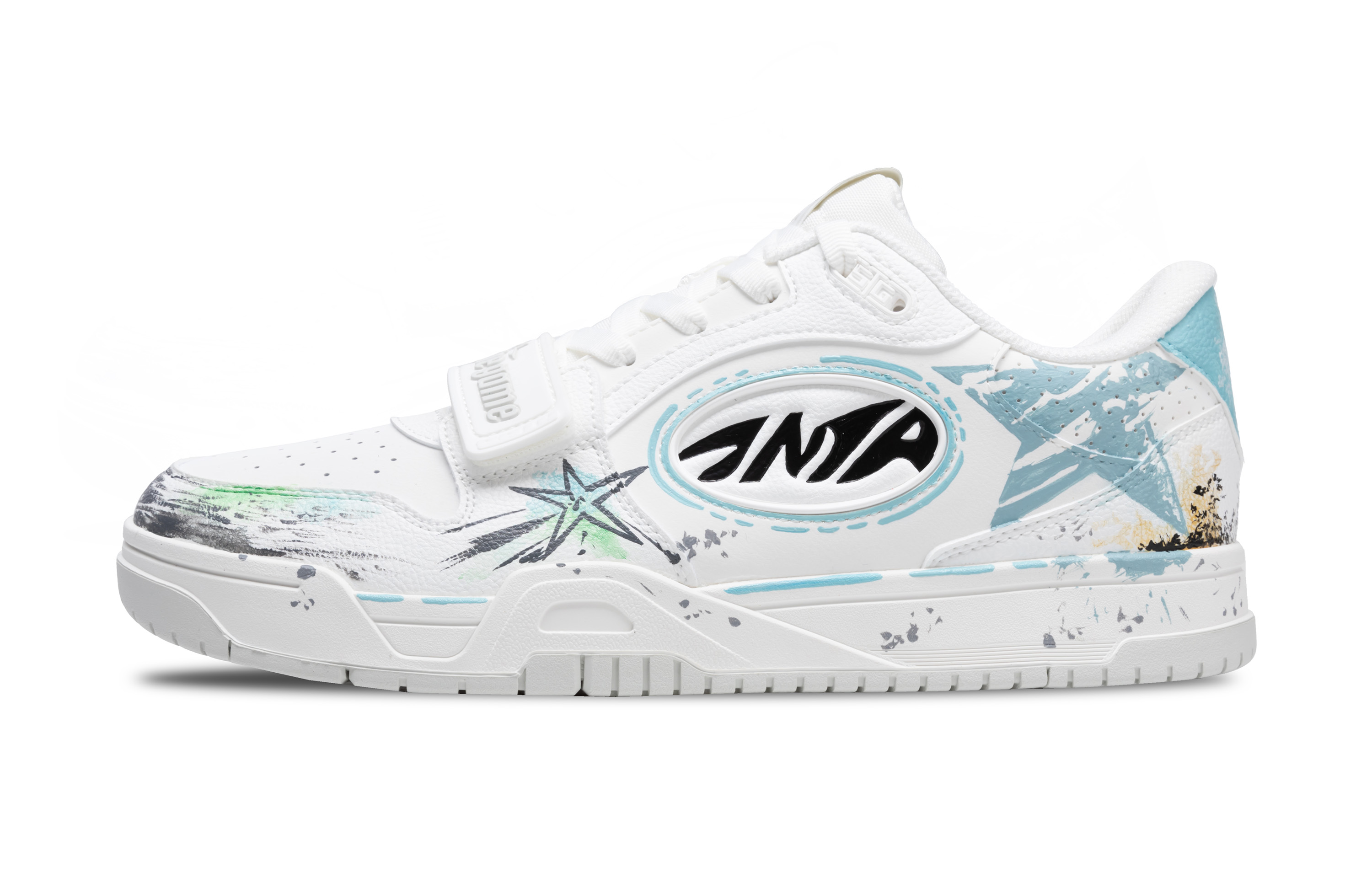 ANTA Низкие кроссовки для скейтбординга Coverage, устойчивые к истиранию и скольжению, мужские, белые, синие
ANTA Низкие кроссовки для скейтбординга Coverage, устойчивые к истиранию и скольжению, мужские, белые, синие