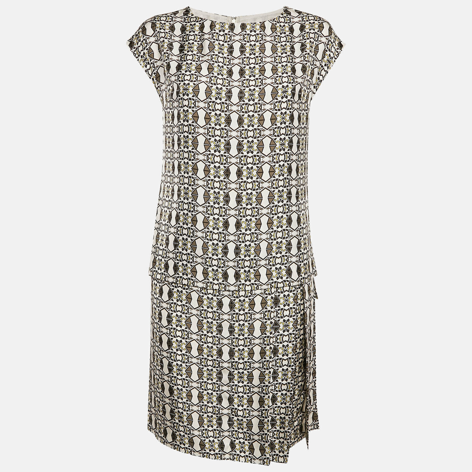 Платье-футляр Etro из шелка с принтом, зеленого цвета, многослойное
Платье-футляр Etro из шелка с принтом, зеленого цвета, многослойное