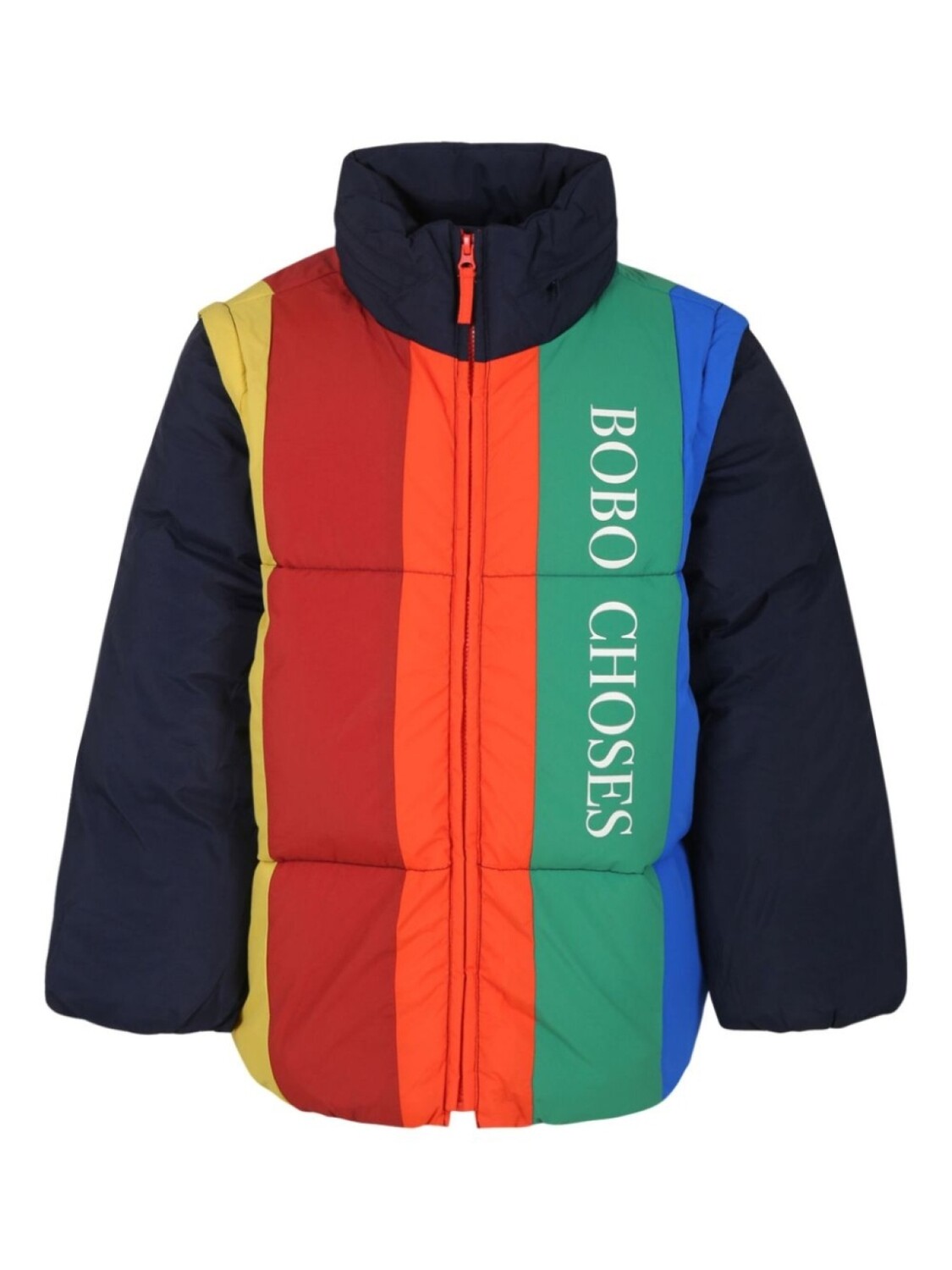 Bobo Choses стеганое пальто с логотипом, черный
Bobo Choses стеганое пальто с логотипом, черный