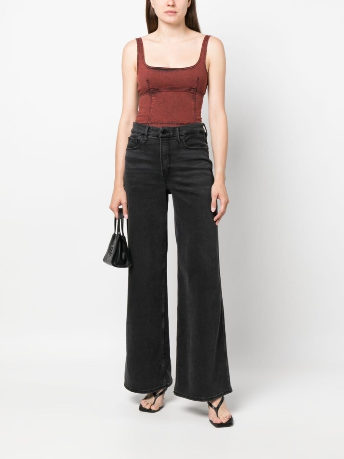 Patrizia Pepe топ без рукавов со вставками, красный
Patrizia Pepe топ без рукавов со вставками, красный