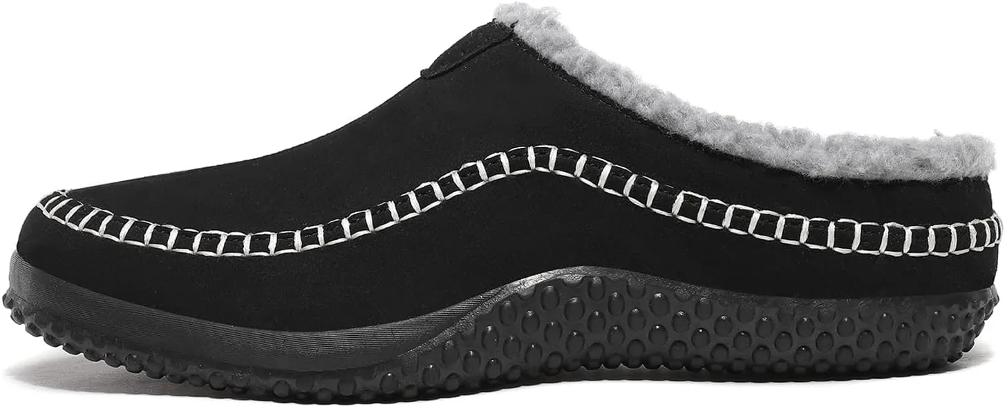Мужские теплые домашние тапочки Eliogn, уютные мокасины для мужчин, противоскользящие домашние туфли, удобные замшевые тапочки с резиновой подошвой для использования дома и на улице, черный
Мужские теплые домашние тапочки Eliogn, уютные мокасины для мужчин, противоскользящие домашние туфли, удобные замшевые тапочки с резиновой подошвой для использования дома и на улице, черный