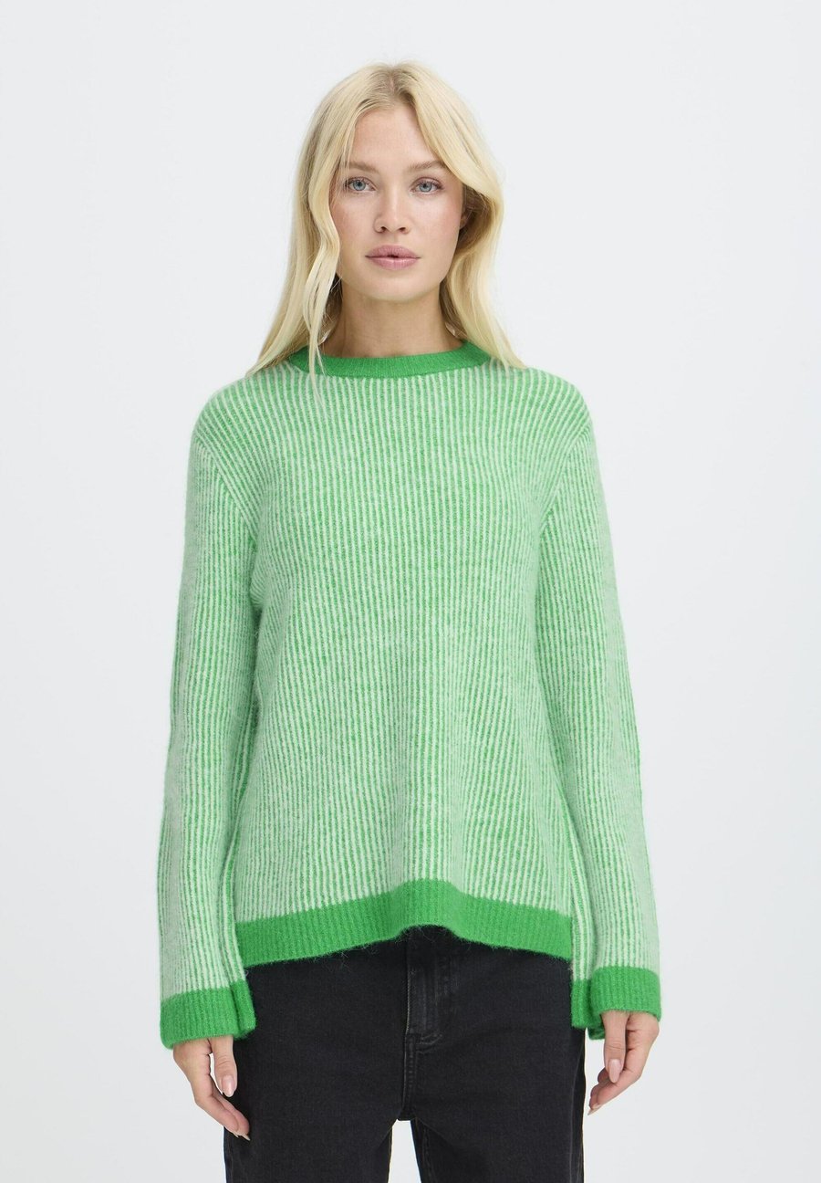 Джемпер b.young BMMMINNA STRIPED JUMPER, Leprechaun Mix/Green
Джемпер b.young BMMMINNA STRIPED JUMPER, Leprechaun Mix/Green