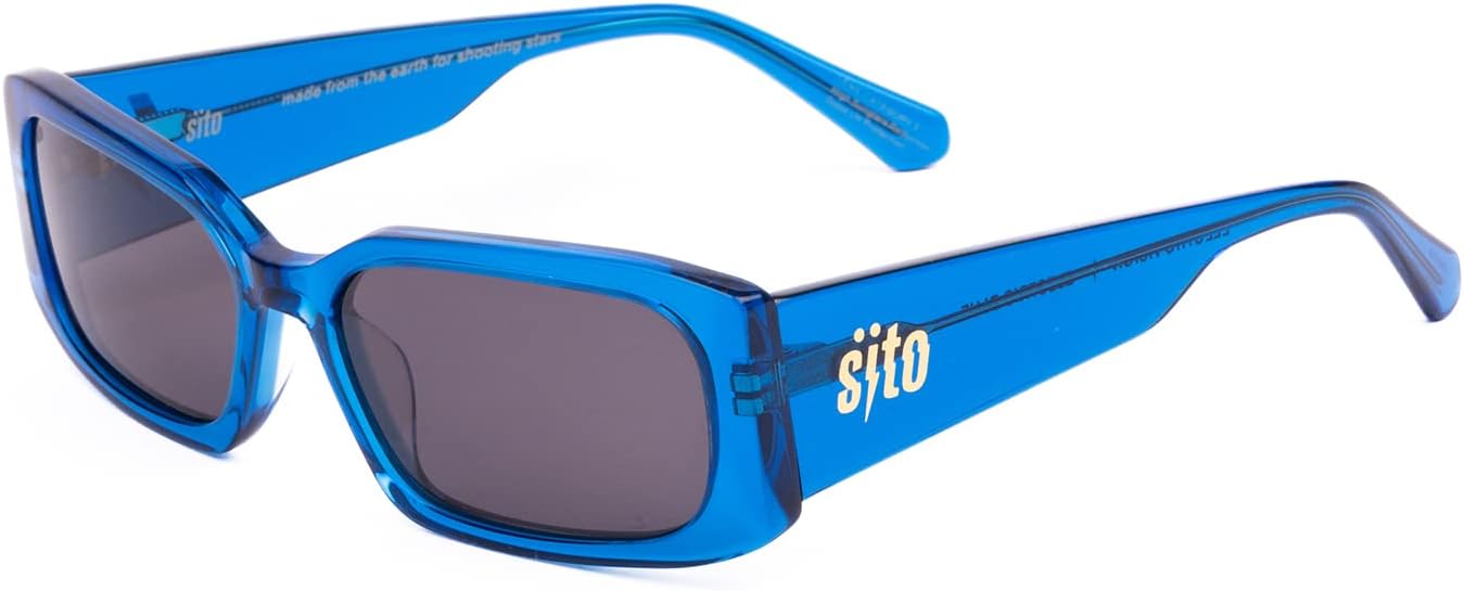 Солнцезащитные очки SITO SHADES Electro Vision прямоугольной формы с поляризацией, дизайнерские, в стиле ретро, для фестивалей и концертов, защита от УФ-излучения 100%, Electric Blue
Солнцезащитные очки SITO SHADES Electro Vision прямоугольной формы с поляризацией, дизайнерские, в стиле ретро, для фестивалей и концертов, защита от УФ-излучения 100%, Electric Blue