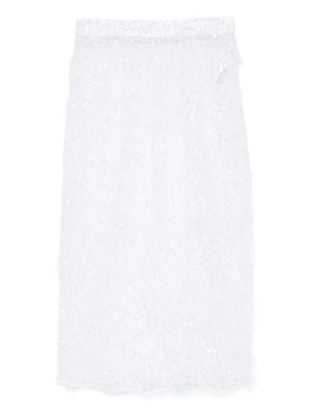 Юбка миди с пайетками Almaz, белый
Юбка миди с пайетками Almaz, белый