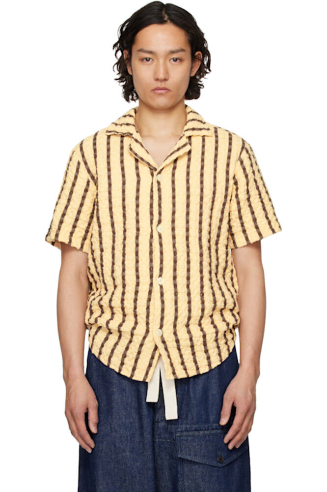 Бежевая и коричневая рубашка Cuba Waffle OAS
Бежевая и коричневая рубашка Cuba Waffle OAS