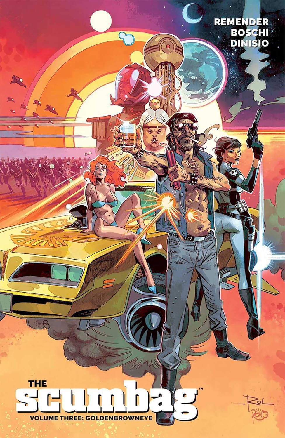 Scumbag Volume 3: Goldenbrowneye (The Scumbag) (Image Comics)
Scumbag Volume 3: Goldenbrowneye (The Scumbag) (Image Comics)